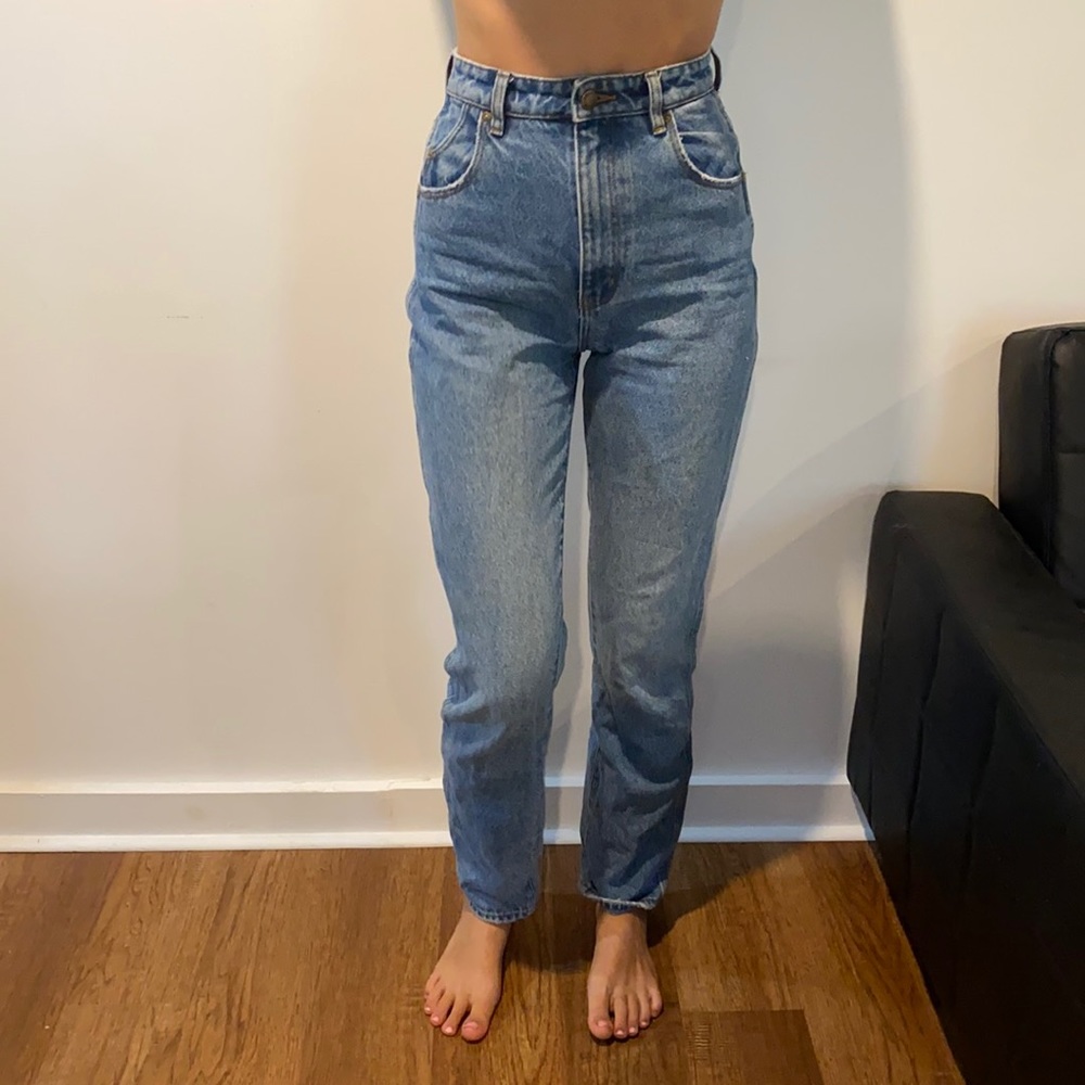 Rollas super high rise jeans size 24
